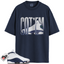 Jordan 13 Retro Midnight Navy Match Shirts, Wiggling Gotem To Match Jordan 13 Retro Midnight Navy
