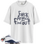 Jordan 13 Retro Midnight Navy Match Shirts, FCK2 To Match Jordan 13 Retro Midnight Navy