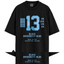 Jordan 13 Black University Blue Match Shirts, Box Label Shirt To Match Jordan 13 Black University Blue