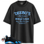 Jordan 14 Black University Blue Match Shirts, Beebo's Bike Shop Shirt To Match Jordan 14 Black University Blue
