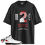 Jordan 2 Retro OG Chicago Match Shirts, Box Label Shirt To Match Jordan 2 Retro OG Chicago