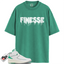 Jordan 2 Lucky Green Match Shirts, Finesse Sneaker Tee To Match Jordan 2 Lucky Green