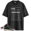 Jordan 2 Retro Black Cement Match Shirts, Hustle Nutrition Facts Shirt To Match Jordan 2 Retro Black Cement