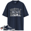 Jordan 3 Georgetown Midnight Navy Match Shirts, BROKE T-Shirt To Match Jordan 3 Georgetown Midnight Navy