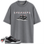 Jordan 3 Retro OG Black Cement Match Shirts, Sneakers Casual Unisex Cotton Sneaker T-Shirt To Match Jordan 3 Retro OG Black Cement