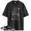Jordan 3 Retro OG Black Cement Match Shirts, KING T-Shirt To Match Jordan 3 Retro OG Black Cement