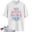 Jordan 3 Retro White Cobalt Bliss (GS) Match Shirts, AINTME To Match Jordan 3 Retro White Cobalt Bliss (GS)
