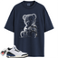 Jordan 3 Retro OG SP A Ma Maniére Diffused Blue Match Shirts, Neon Bear Unisex Graphic T-Shirts To Match Jordan 3 Retro OG SP A Ma Maniére Diffused Blue