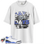 Jordan 3 Retro Racer Blue Match Shirts, Stacked Sneaker Shirt To Match Jordan 3 Retro Racer Blue