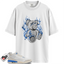 Jordan 3 Retro Lucky Shorts/ Hydrogen Blue Match Shirts, LIT To Match Jordan 3 Retro Lucky Shorts/ Hydrogen Blue