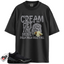 Jordan 3 Retro Black Cat (2025) Match Shirts, Cream Shirt To Match Jordan 3 Retro Black Cat (2025)