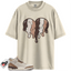 Jordan 3 Retro Palomino Match Shirts, 23Bustle – Dripin Heart Tee To Match Jordan 3 Retro Palomino