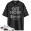 Jordan 3 Retro Cement Grey Match Shirts, Box Label Off Noir Shirt To Match Jordan 3 Retro Cement Grey