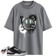 Jordan 3 Retro Green Glow Match Shirts, Smile Painting Unisex Crew Neck SneakernT-Shirt To Match Jordan 3 Retro Green Glow