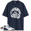 Jordan 3 Retro OG SP A Ma Maniére Diffused Blue Match Shirts, Peace Sign Sneaker Tee To Match Jordan 3 Retro OG SP A Ma Maniére Diffused Blue