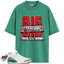 Women's Jordan 3 Retro Lucky Green Match Shirts, RED BIG BANK To Match Women's Jordan 3 Retro Lucky Green