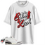 Jordan 3 Retro White Cement Reimagined Match Shirts, RED BBL To Match Jordan 3 Retro White Cement Reimagined