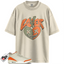 Women's Jordan 3 Retro TEX Starfish Match Shirts, Lover Heart To Match Women's Jordan 3 Retro TEX Starfish