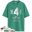 Jordan 4 Retro SB Pine Green Match Shirts, Sneaker Label Shirt To Match Jordan 4 Retro SB Pine Green