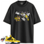 Jordan 4 Retro Lightning Match Shirts, Tees Yellow Finessed To Match Jordan 4 Retro Lightning