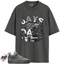 Jordan 4 Retro SE Paris Olympics Wet Cement Match Shirts, Stacked T-Shirt To Match Jordan 4 Retro SE Paris Olympics Wet Cement