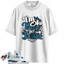 Jordan 4 Retro Military Blue Match Shirts, Sick J’s (Blue) White To Match Jordan 4 Retro Military Blue