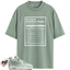 Women's Jordan 4 Retro Seafoam Sail Match Shirts, Success Nutrition Facts Sneaker Shirts To Match Women's Jordan 4 Retro Seafoam Sail