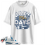 Jordan 4 Retro Military Blue Match Shirts, Stacked Sneaker Shirt To Match Jordan 4 Retro Military Blue