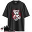 Jordan 4 Retro Bred Reimagined Match Shirts, Bear To Match Jordan 4 Retro Bred Reimagined