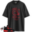 Jordan 4 Red Thunder Black Multi Color Crimson White Match Shirts, Match Energy T-shirt To Match Jordan 4 Red Thunder Black Multi Color Crimson White