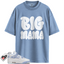 Women's Jordan 4 Retro Forget Me Not Match Shirts, Big Mama Sneaker Shirts To Match Women's Jordan 4 Retro Forget Me Not