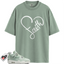 Women's Jordan 4 Retro Seafoam Sail Match Shirts, FAITH To Match Women's Jordan 4 Retro Seafoam Sail