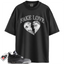 Jordan 4 Retro Fear (2024) Match Shirts, Fake Love To Match Jordan 4 Retro Fear (2024)