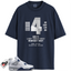 Jordan 4 Retro Midnight Navy Match Shirts, Box Label Midnight Navy Shirt To Match Jordan 4 Retro Midnight Navy