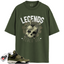 Jordan 4 Retro SE Craft Medium Olive Match Shirts, Legendary Shirt To Match Jordan 4 Retro SE Craft Medium Olive