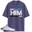 Jordan 5 Retro Grape (2025) Match Shirts, HIM Shirts To Match Jordan 5 Retro Grape (2025)
