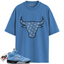 Jordan 5 Retro UNC University Blue Match Shirts, Bull 5 Royal Tee Shirts To Match Jordan 5 Retro UNC University Blue