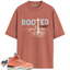 Jordan 5 Retro DJ Khaled We The Best Crimson Bliss Match Shirts, ROOTED Shirts To Match Jordan 5 Retro DJ Khaled We The Best Crimson Bliss