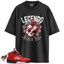 Jordan 5 Retro Toro Bravo Raging Bull Match Shirts, Legendary Shirt Shirts To Match Jordan 5 Retro Toro Bravo Raging Bull