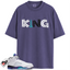 Jordan 5 Retro Grape (2025) Match Shirts, KING Shirts To Match Jordan 5 Retro Grape (2025)