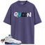 Jordan 5 Retro Grape (2025) Match Shirts, QUEEN Shirts To Match Jordan 5 Retro Grape (2025)