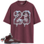 Jordan 5 Retro SE Burgundy Match Shirts, 23 Drip No Custom Tee Shirts To Match Jordan 5 Retro SE Burgundy
