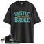 Jordan 5 Retro Aqua Match Shirts, BROKE Shirts To Match Jordan 5 Retro Aqua