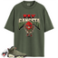 Jordan 6 Travis Scott Olive Match Shirts, OLIVE FLY GANGSTA Shirt To Match Jordan 6 Travis Scott Olive