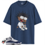 Jordan 6 Rings White Midnight Navy Match Shirts, FINSTER To Match Jordan 6 Rings White Midnight Navy