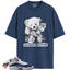 Jordan 6 Rings White Midnight Navy Match Shirts, STRUG To Match Jordan 6 Rings White Midnight Navy