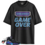 Jordan 8 Retro Aqua (2025) Match Shirts, Game Over Sneaker Shirt To Match Jordan 8 Retro Aqua (2025)