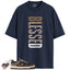 Dunk Low Tweed Midnight Navy Corduroy Match Shirts, BLESSED To Match Dunk Low Tweed Midnight Navy Corduroy