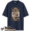 Dunk Low Tweed Midnight Navy Corduroy Match Shirts, KING OF HEARTS To Match Dunk Low Tweed Midnight Navy Corduroy