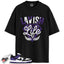 SB Dunk Low Court Purple Match Shirts, LAVISH LIFE To Match SB Dunk Low Court Purple
